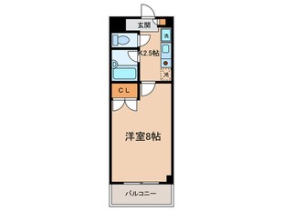 ハウザー高畑の物件間取画像